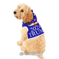 1 Dog Pet Hoodie President Trump 2024 USA EXCLUSIVE ORIGINAL DESIGN